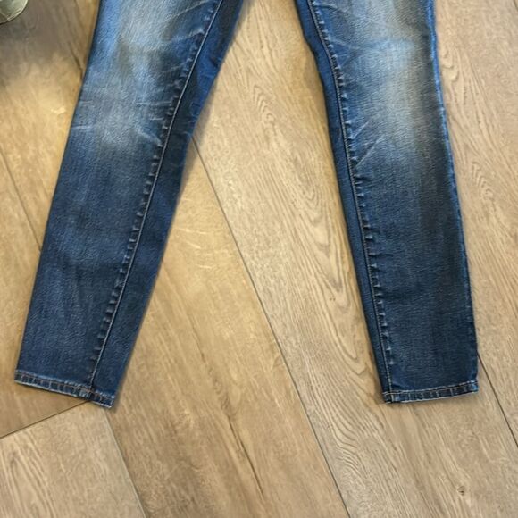 MADEWELL THE SKINNY SKINNY HAND DISTRESSED JEANS SIZE 26 EEEUC - Picture 3 of 7
